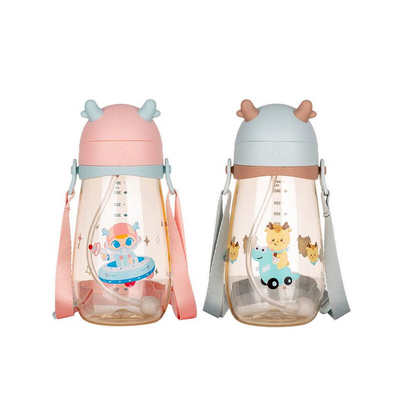 Bình Nhựa Trẻ Em Chú Hươu Nhỏ LocknLock - 450ml - 2 Màu (Xanh Mint, Hồng) - HAP910 image number null